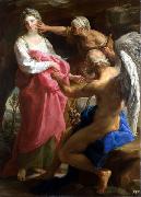 Pompeo Batoni Time orders Old Age to destroy Beauty china oil painting artist